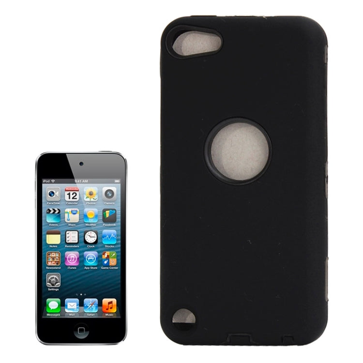 Silicone + Hard Plastic Combination Case for iPod touch 5th