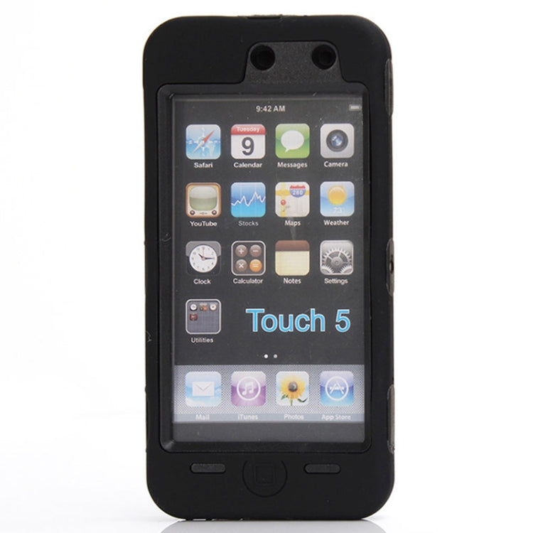Silicone + Hard Plastic Combination Case for iPod touch 5th