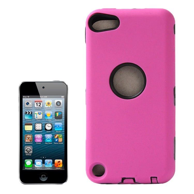 Silicone + Hard Plastic Combination Case for iPod touch 5th