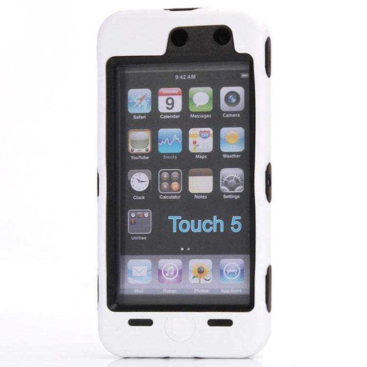 Silicone + Hard Plastic Combination Case for iPod touch 5th