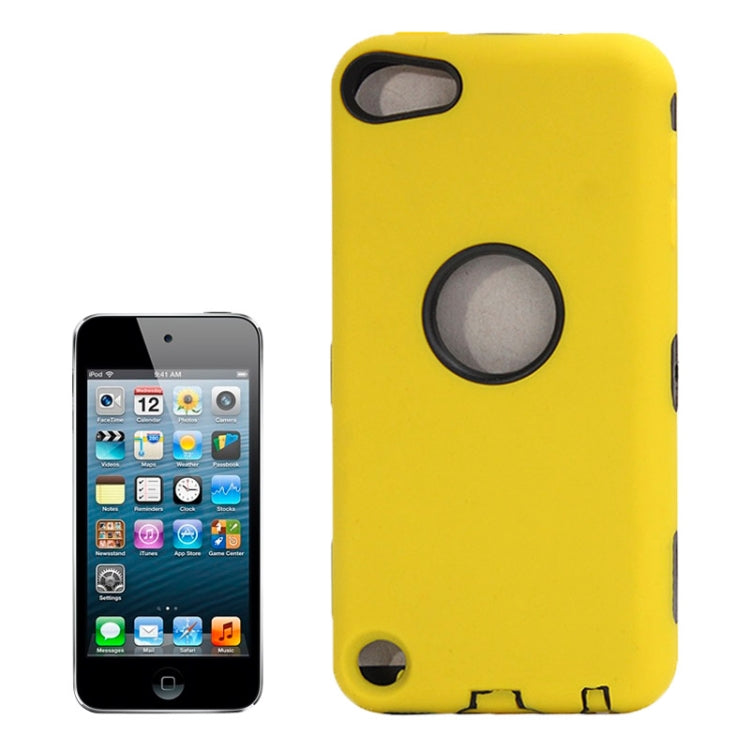 Silicone + Hard Plastic Combination Case for iPod touch 5th