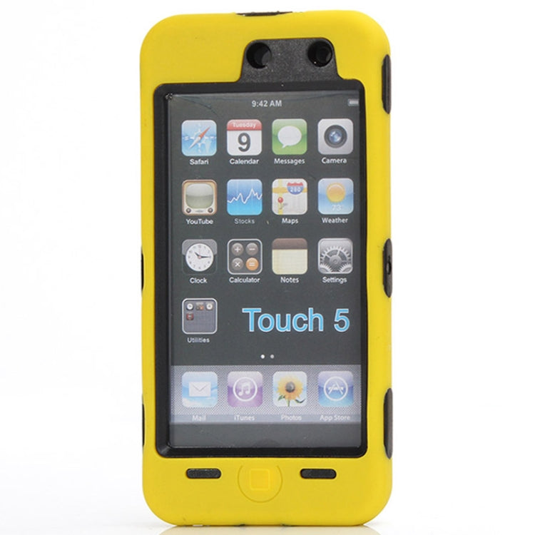 Silicone + Hard Plastic Combination Case for iPod touch 5th