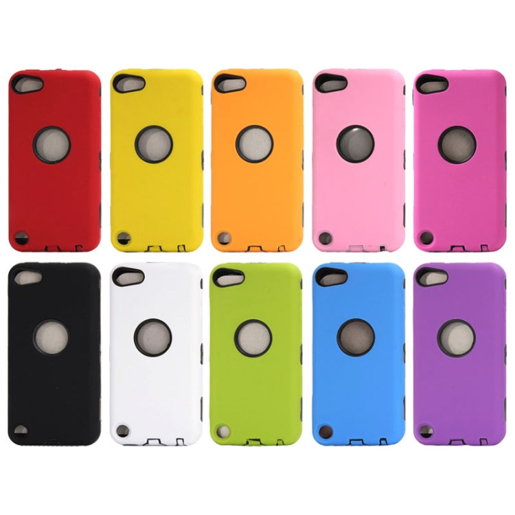 Silicone + Hard Plastic Combination Case for iPod touch 5th