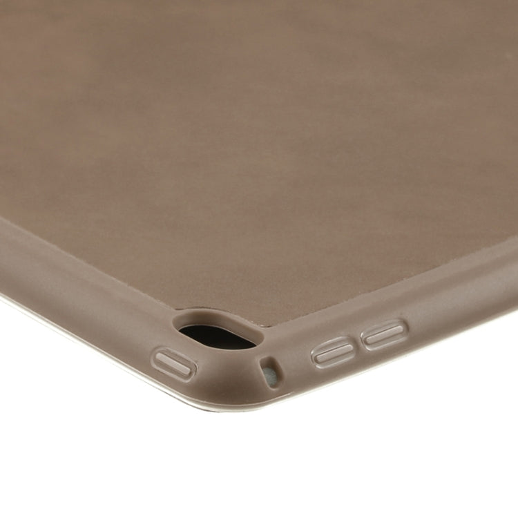 Multi-folding Sheepskin Leather Case with Holder for iPad Air 2