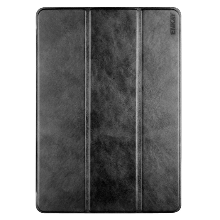 3-folding Sheepskin Horizontal Flip Leather Case with Holder for iPad Air 2