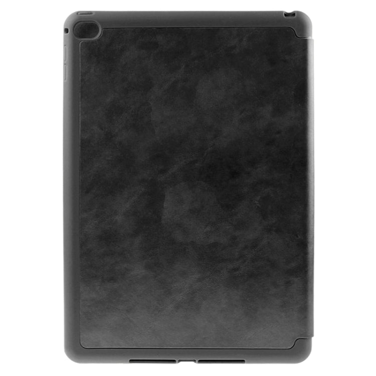 3-folding Sheepskin Horizontal Flip Leather Case with Holder for iPad Air 2