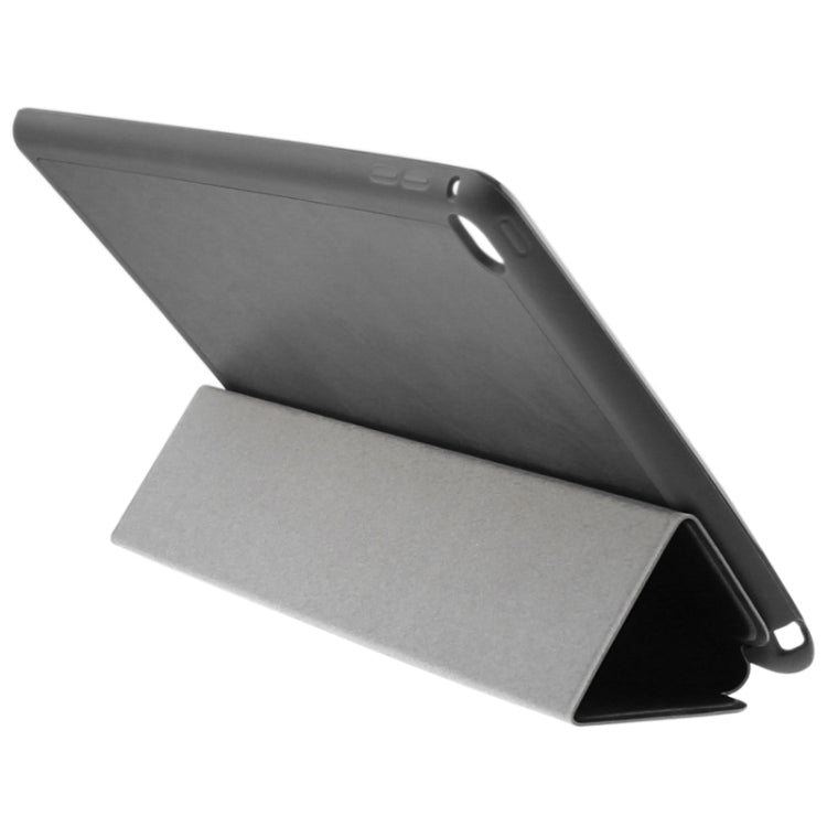 3-folding Sheepskin Horizontal Flip Leather Case with Holder for iPad Air 2