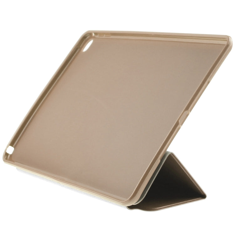 3-folding Sheepskin Horizontal Flip Leather Case with Holder for iPad Air 2
