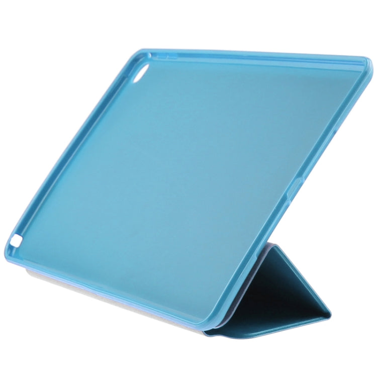 3-folding Sheepskin Horizontal Flip Leather Case with Holder for iPad Air 2