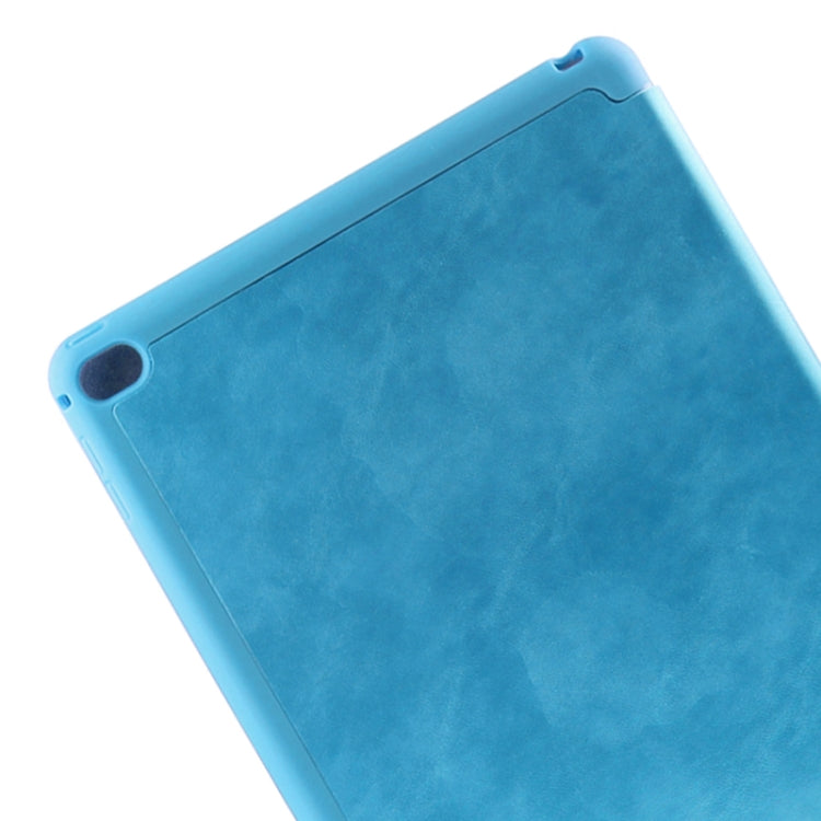 3-folding Sheepskin Horizontal Flip Leather Case with Holder for iPad Air 2