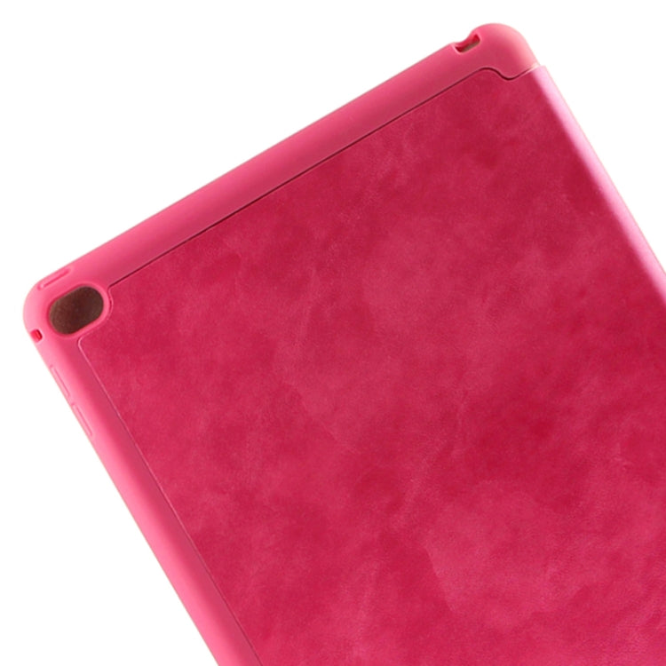 3-folding Sheepskin Horizontal Flip Leather Case with Holder for iPad Air 2