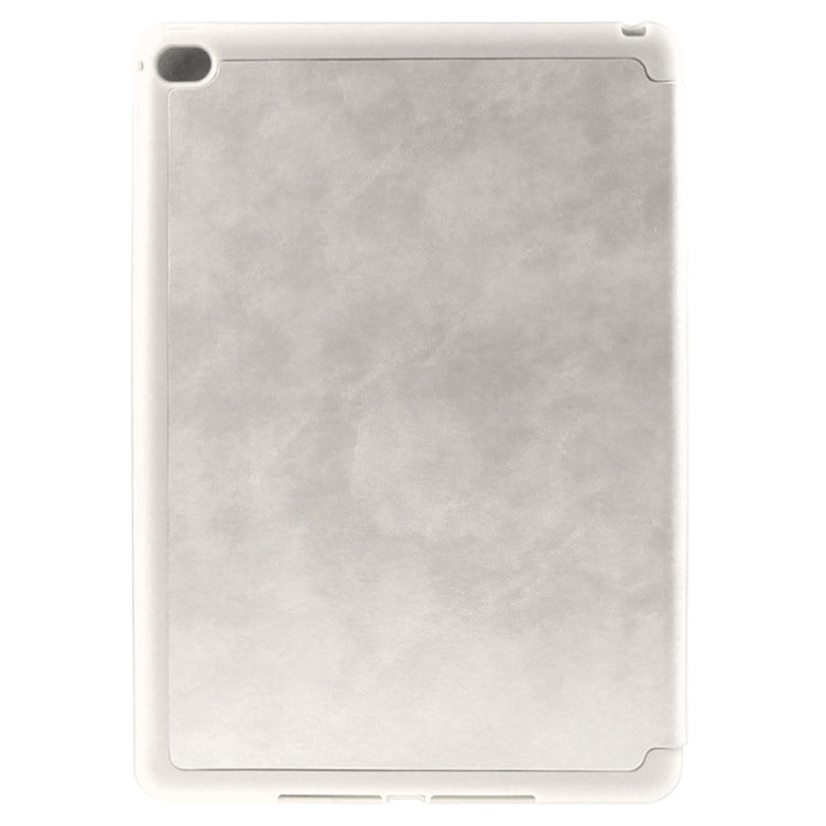 3-folding Sheepskin Horizontal Flip Leather Case with Holder for iPad Air 2