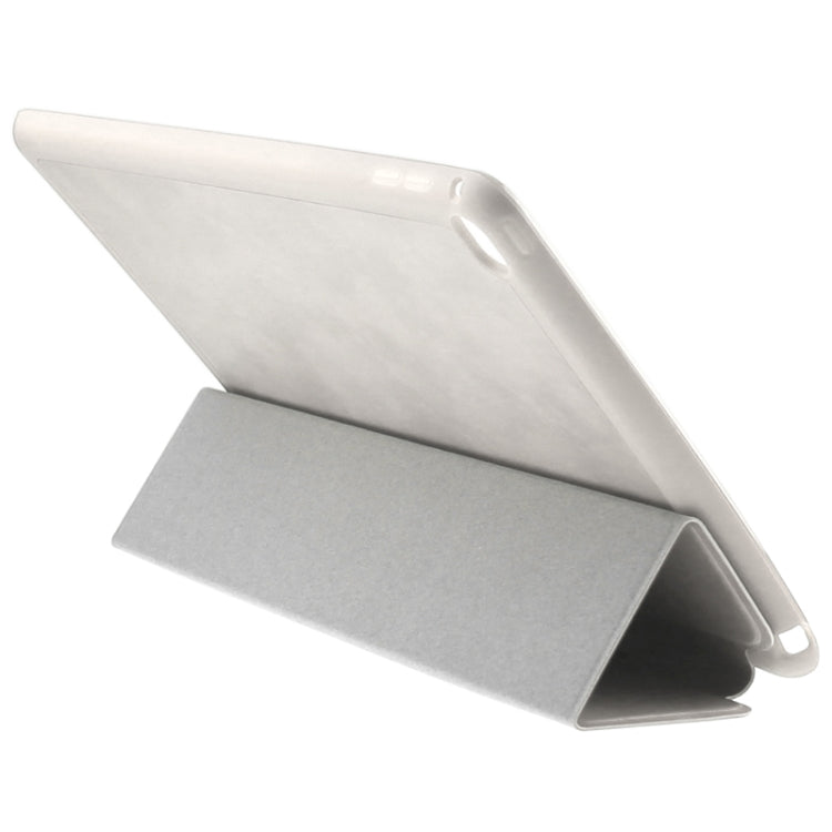 3-folding Sheepskin Horizontal Flip Leather Case with Holder for iPad Air 2