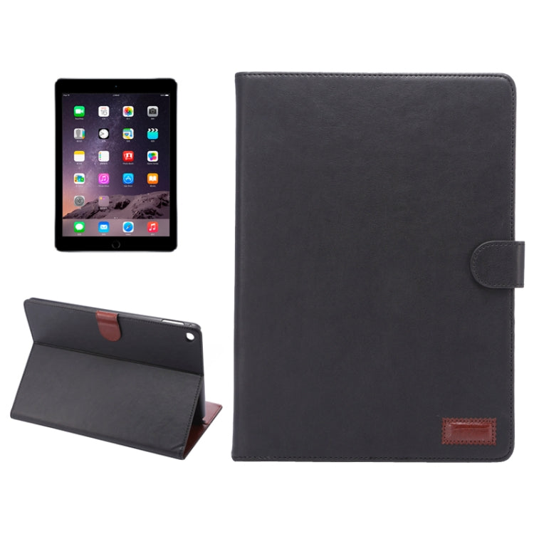 Crazy Horse Texture Leather Case with Holder & Card Slots & Wallet & Sleep / Wake-up Function for iPad Air 2