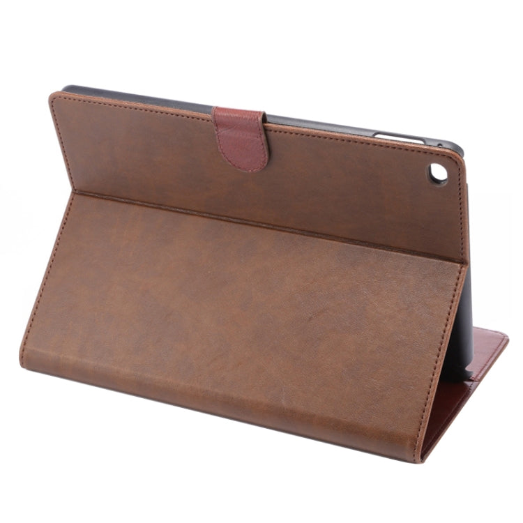 Crazy Horse Texture Leather Case with Holder & Card Slots & Wallet & Sleep / Wake-up Function for iPad Air 2