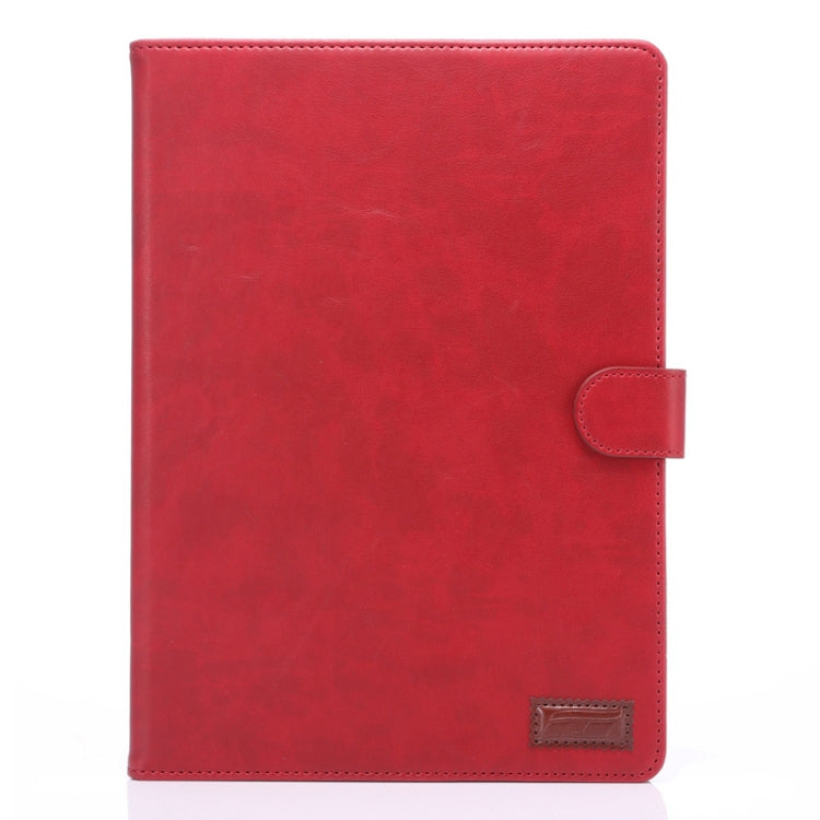 Crazy Horse Texture Leather Case with Holder & Card Slots & Wallet & Sleep / Wake-up Function for iPad Air 2