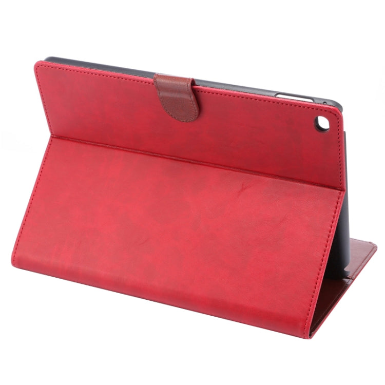 Crazy Horse Texture Leather Case with Holder & Card Slots & Wallet & Sleep / Wake-up Function for iPad Air 2