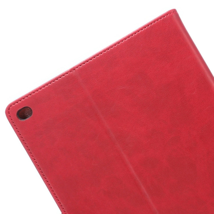 Crazy Horse Texture Leather Case with Holder & Card Slots & Wallet & Sleep / Wake-up Function for iPad Air 2