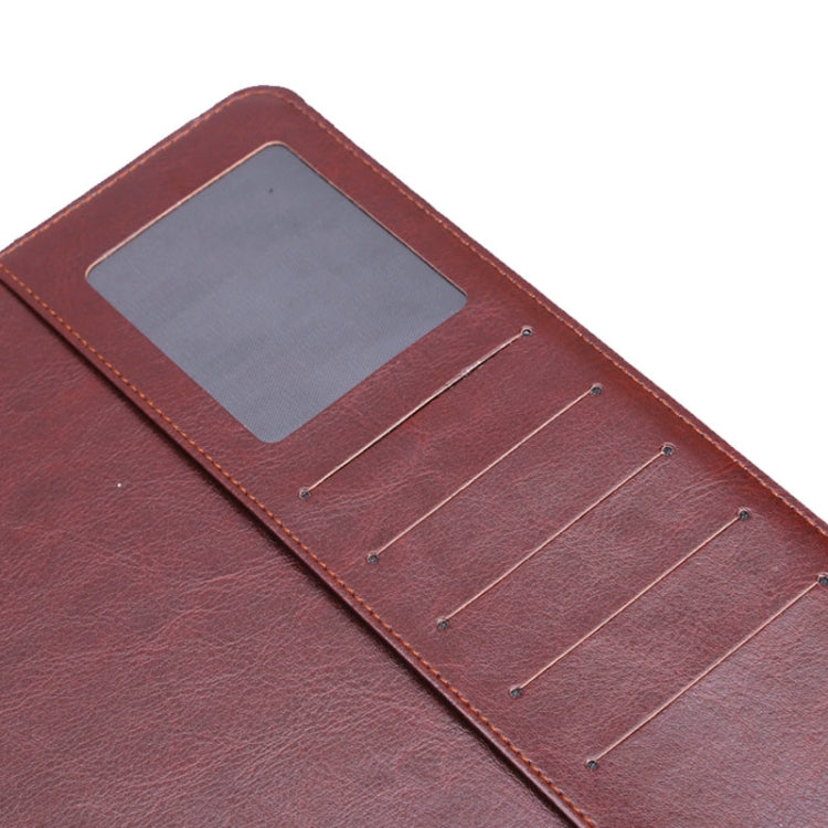 Canvas Texture Leather Case with Holder & Card Slots & Sleep Function for iPad Air 2