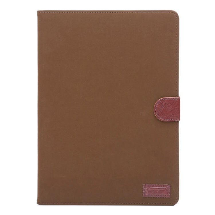 Canvas Texture Leather Case with Holder & Card Slots & Sleep Function for iPad Air 2