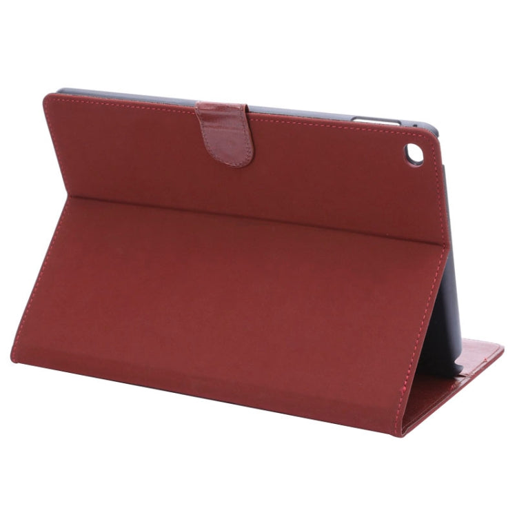 Canvas Texture Leather Case with Holder & Card Slots & Sleep Function for iPad Air 2