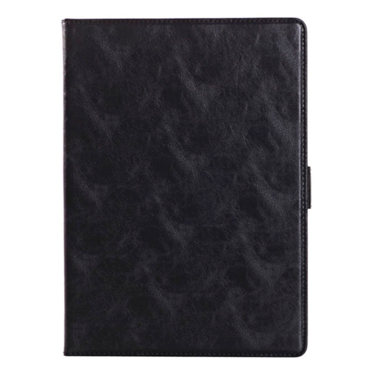 Oil Skin Crazy Horse Texture Leather Case with Holder & Card Slots & Money Pocket for iPad Air 2