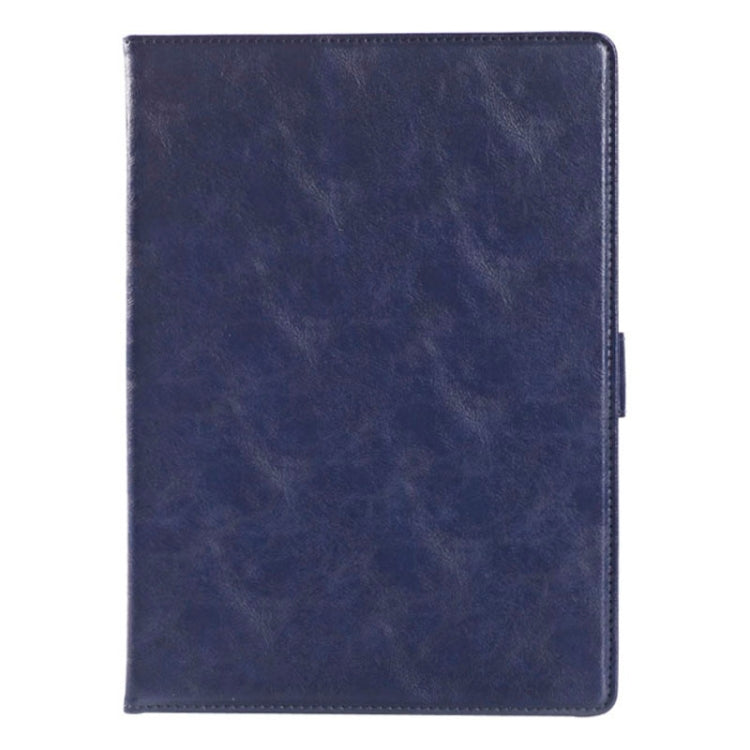 Oil Skin Crazy Horse Texture Leather Case with Holder & Card Slots & Money Pocket for iPad Air 2
