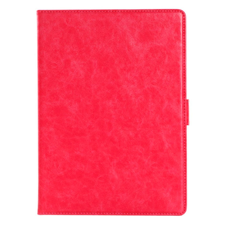 Oil Skin Crazy Horse Texture Leather Case with Holder & Card Slots & Money Pocket for iPad Air 2
