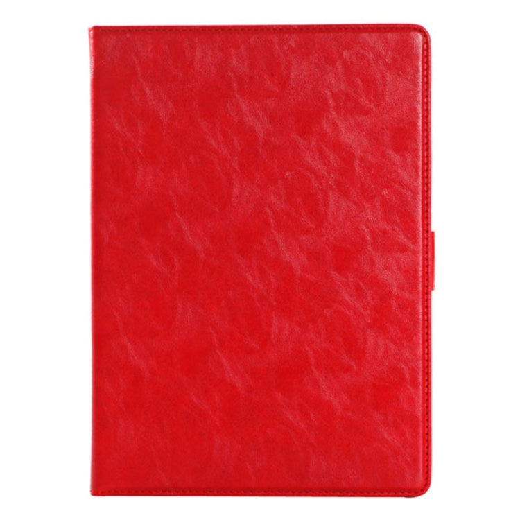 Oil Skin Crazy Horse Texture Leather Case with Holder & Card Slots & Money Pocket for iPad Air 2