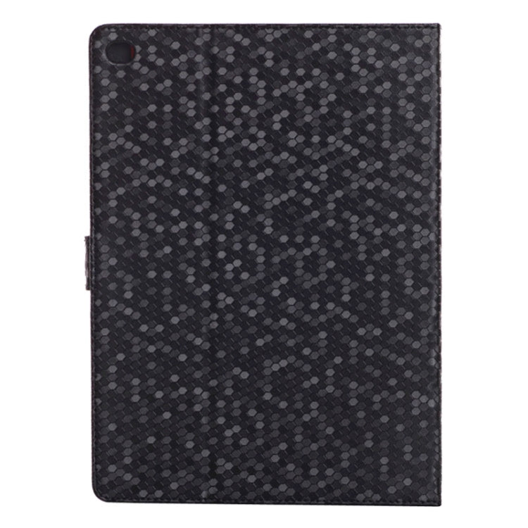Honeycomb Texture Leather Case with Holder for iPad Air 2