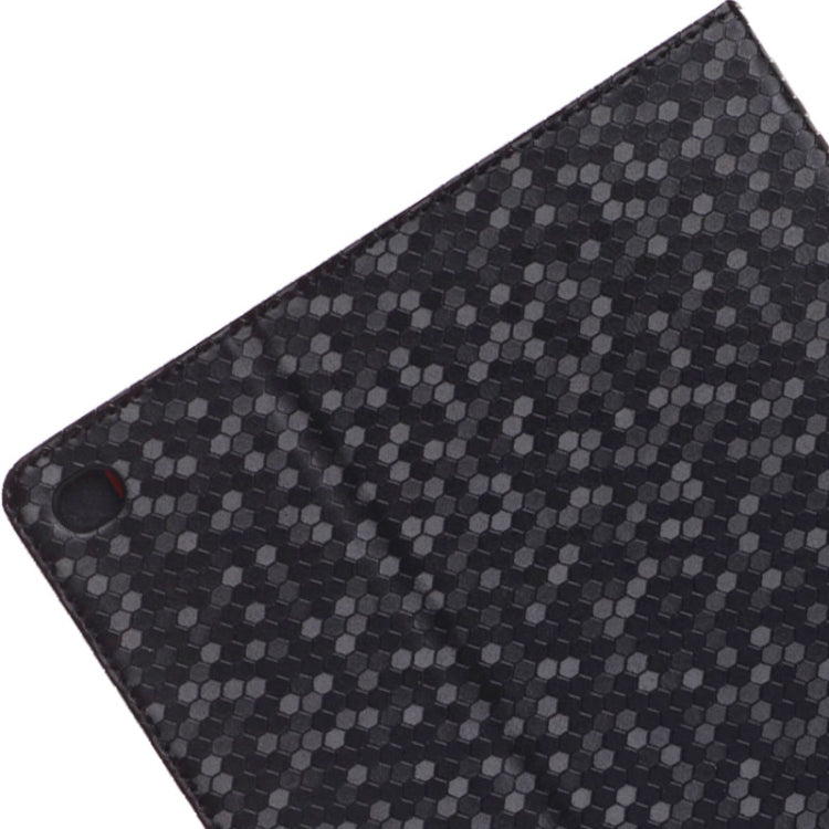 Honeycomb Texture Leather Case with Holder for iPad Air 2