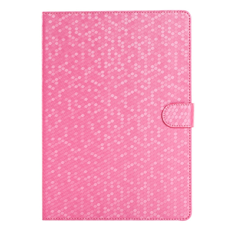 Honeycomb Texture Leather Case with Holder for iPad Air 2