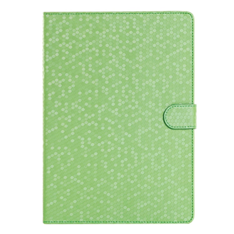 Honeycomb Texture Leather Case with Holder for iPad Air 2