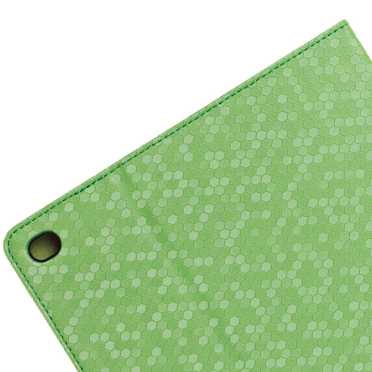 Honeycomb Texture Leather Case with Holder for iPad Air 2