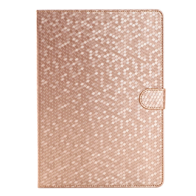 Honeycomb Texture Leather Case with Holder for iPad Air 2
