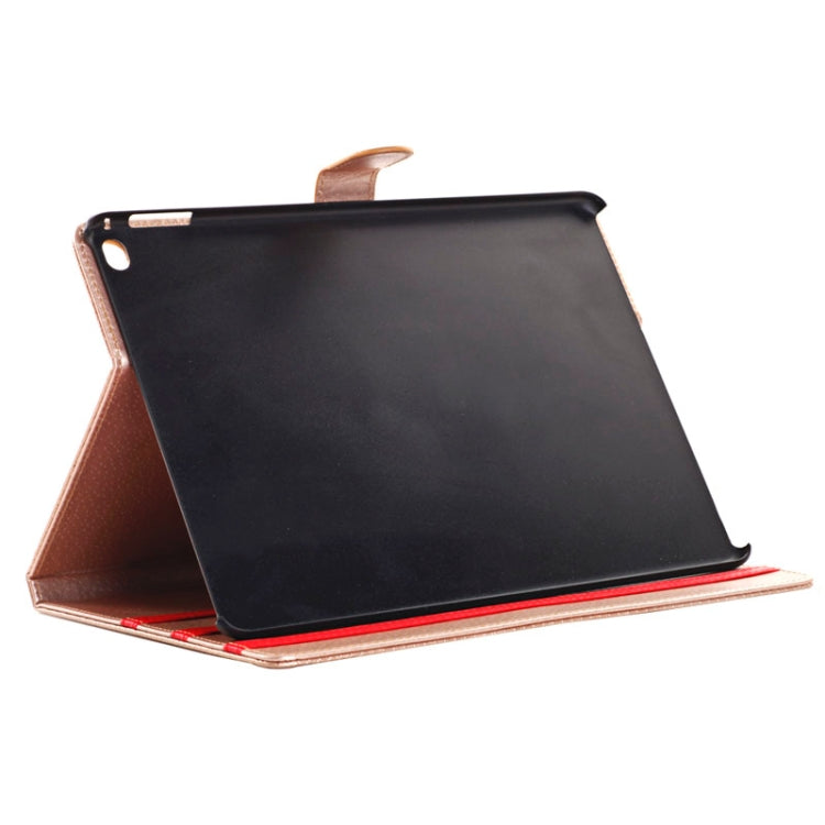 Honeycomb Texture Leather Case with Holder for iPad Air 2
