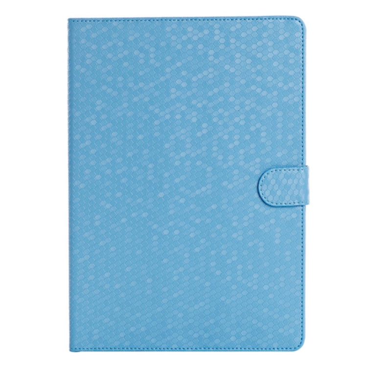 Honeycomb Texture Leather Case with Holder for iPad Air 2