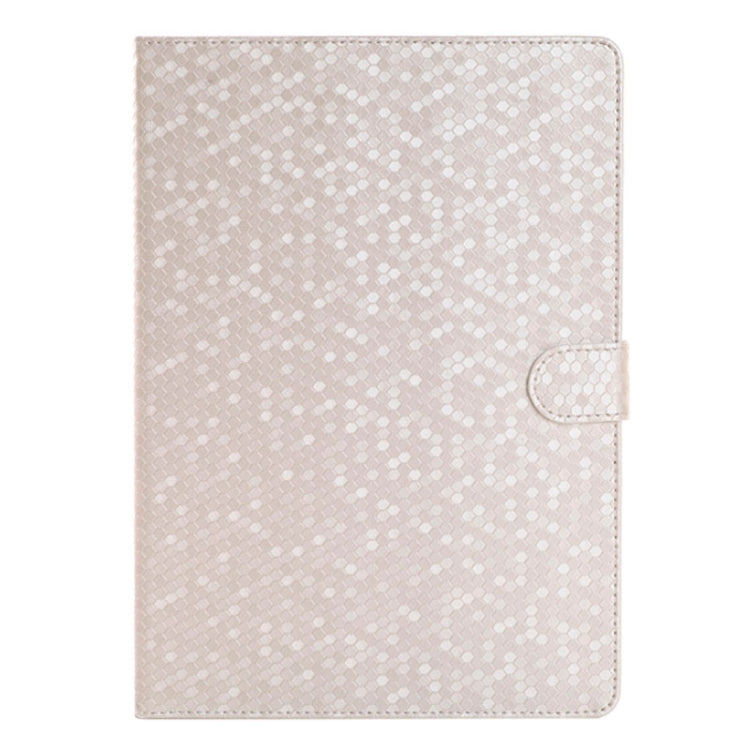 Honeycomb Texture Leather Case with Holder for iPad Air 2