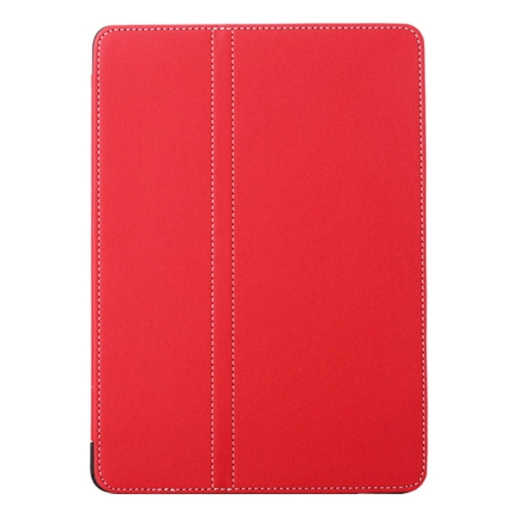 2-fold Cloth Texture Leather Case with Holder and Sleep Function for iPad Air 2