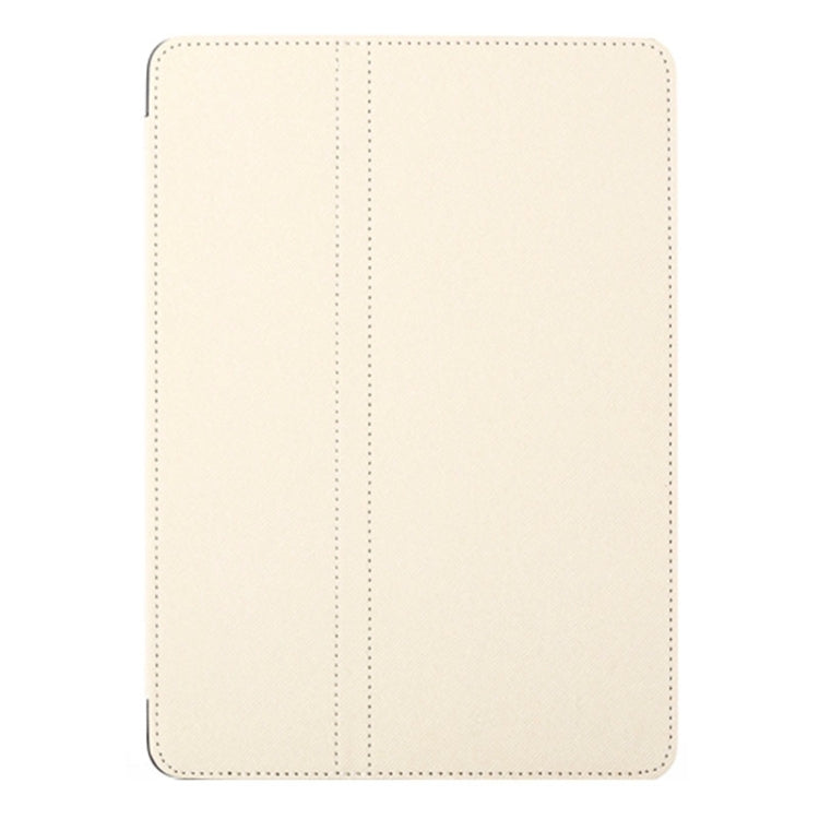 2-fold Cloth Texture Leather Case with Holder and Sleep Function for iPad Air 2