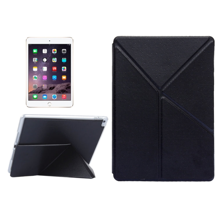 Starry Style Leather Case with Holder for iPad Air 2
