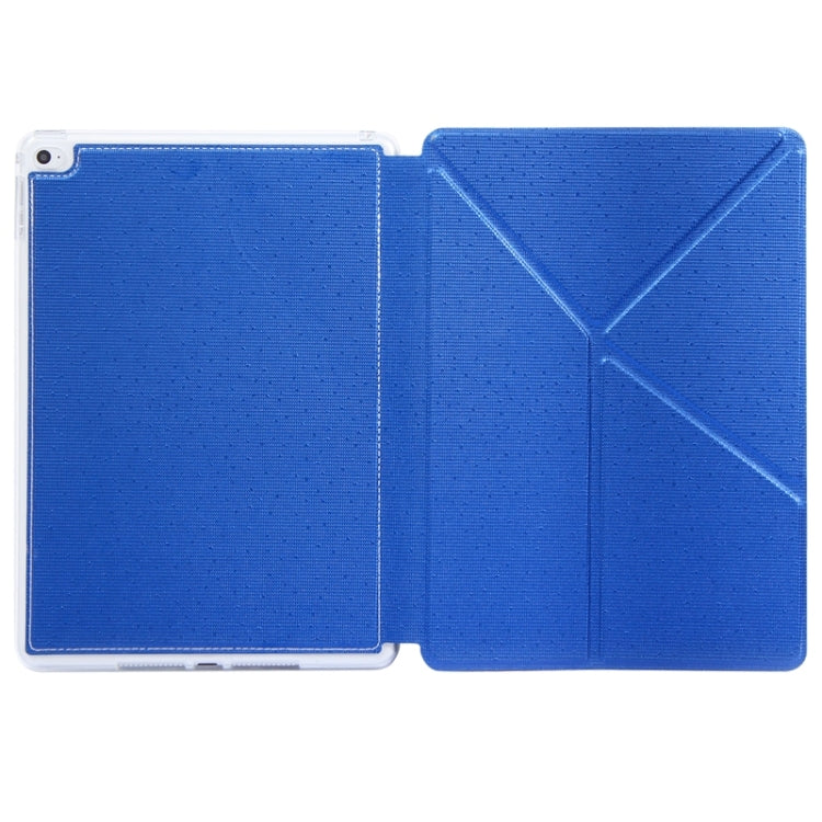 Starry Style Leather Case with Holder for iPad Air 2