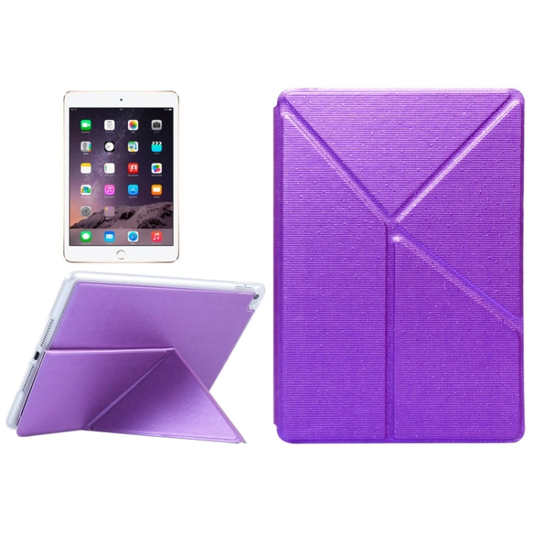 Starry Style Leather Case with Holder for iPad Air 2