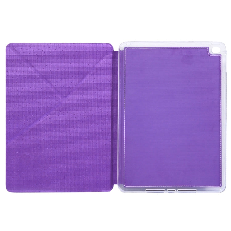Starry Style Leather Case with Holder for iPad Air 2