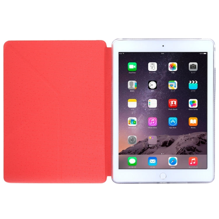 Starry Style Leather Case with Holder for iPad Air 2