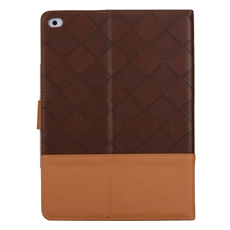 Contrast Color Smart Cover Leather Case with Holder for iPad Air 2 / iPad 6
