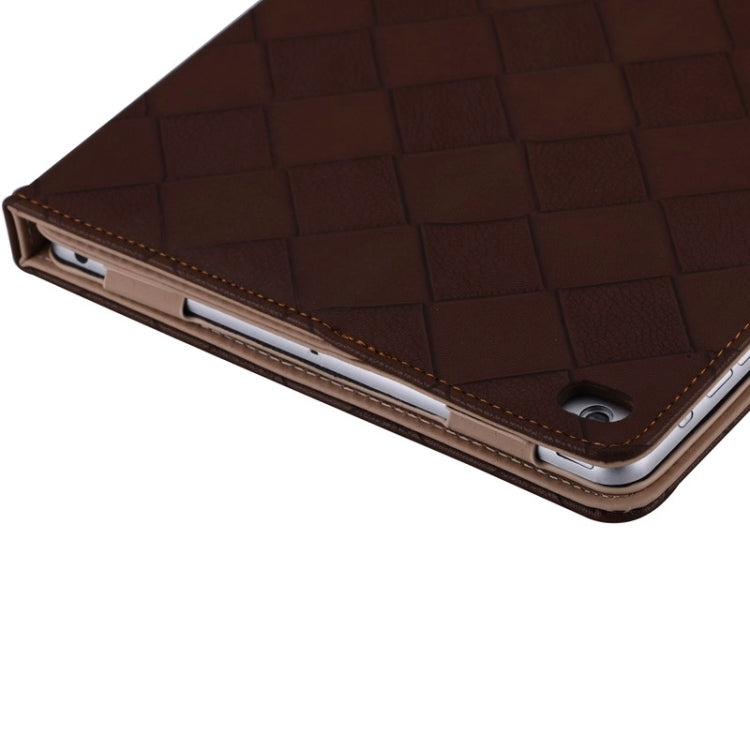 Contrast Color Smart Cover Leather Case with Holder for iPad Air 2 / iPad 6