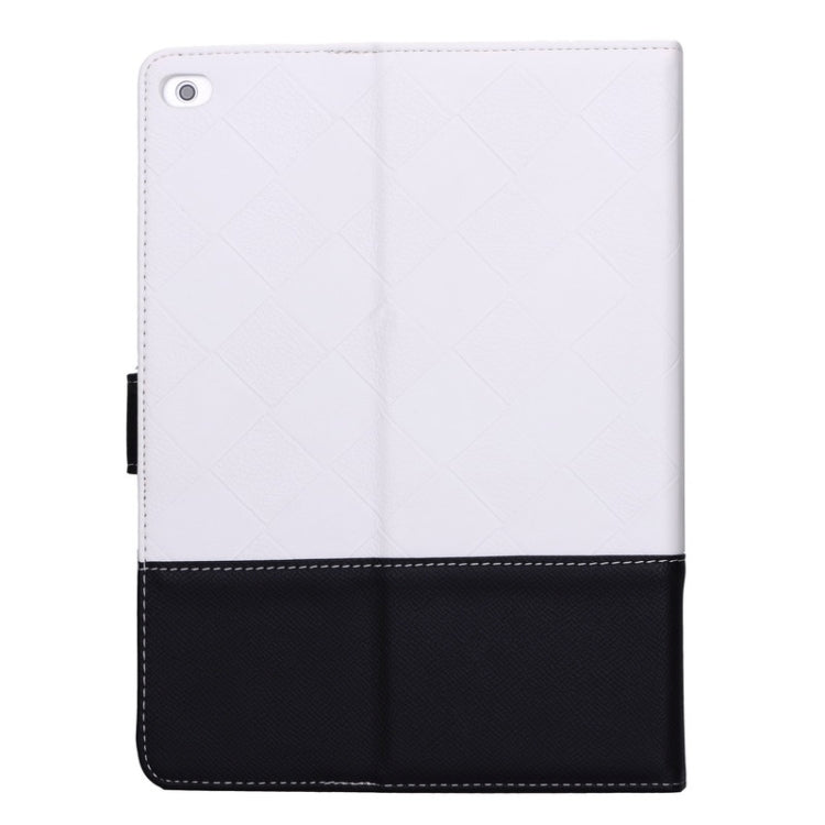 Contrast Color Smart Cover Leather Case with Holder for iPad Air 2 / iPad 6