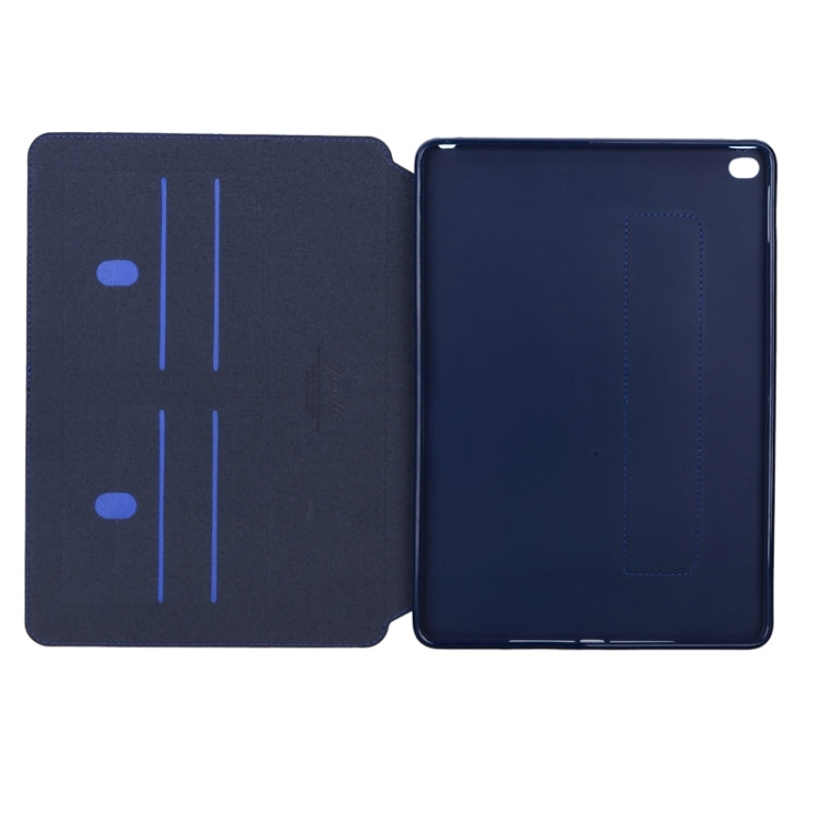 Silk Texture Leather Case with Holder & Card Slots for iPad Air 2 / iPad 6