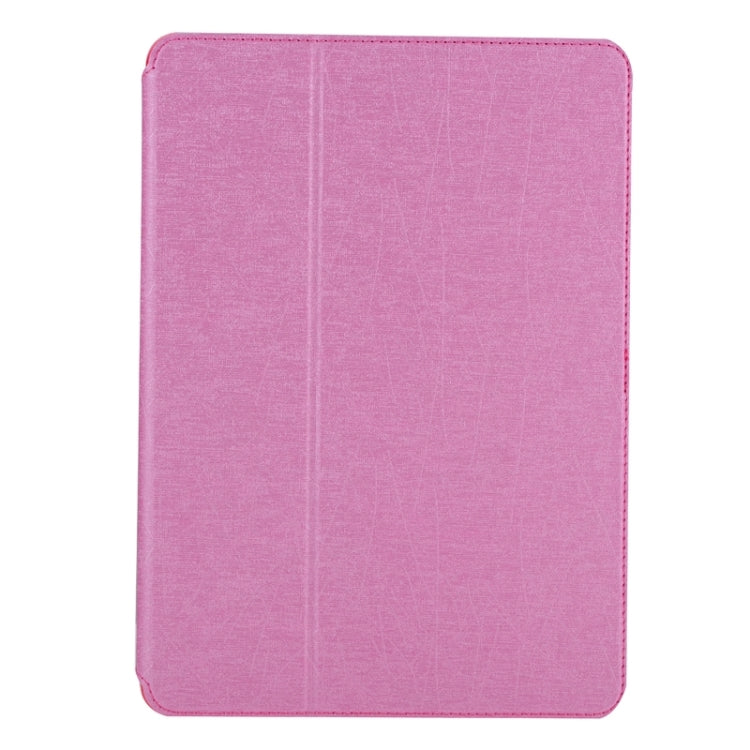 Silk Texture Leather Case with Holder & Card Slots for iPad Air 2 / iPad 6